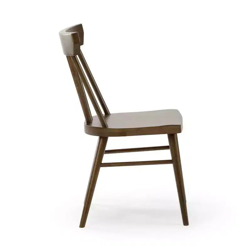 Chaises de salle à manger Windsor Plank+Beam, lot de 2, chaises en bois massif pour cuisine, bureau, salon
