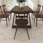 Chaises de salle à manger Windsor Plank+Beam, lot de 2, chaises en bois massif pour cuisine, bureau, salon