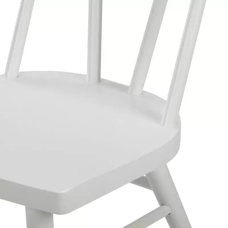 Chaises de salle à manger Windsor Plank+Beam, lot de 2, chaises en bois massif pour cuisine, bureau, salon