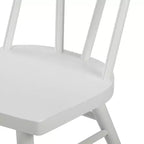 Chaises de salle à manger Windsor Plank+Beam, lot de 2, chaises en bois massif pour cuisine, bureau, salon