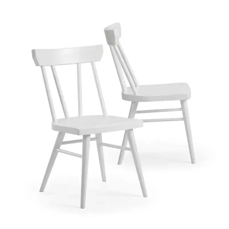 Chaises de salle à manger Windsor Plank+Beam, lot de 2, chaises en bois massif pour cuisine, bureau, salon