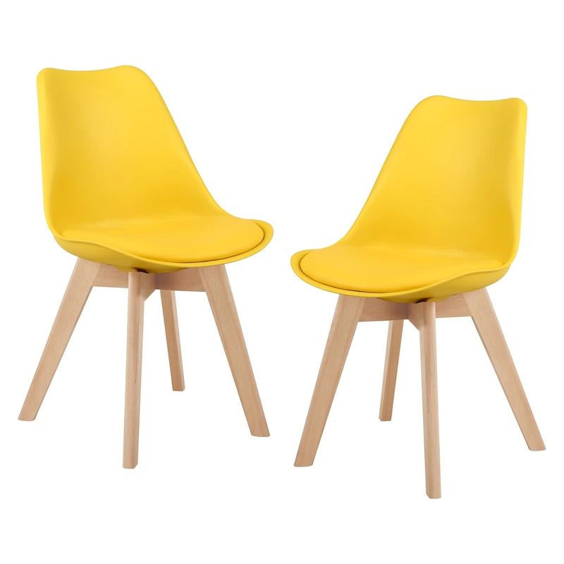 Chaises de salle à manger Chaises de bureau en bois sans roulettes