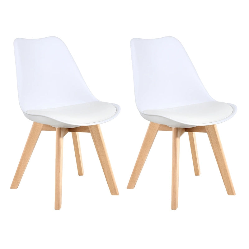 Chaises de salle à manger Chaises de bureau en bois sans roulettes