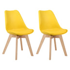 Chaises de salle à manger Chaises de bureau en bois sans roulettes