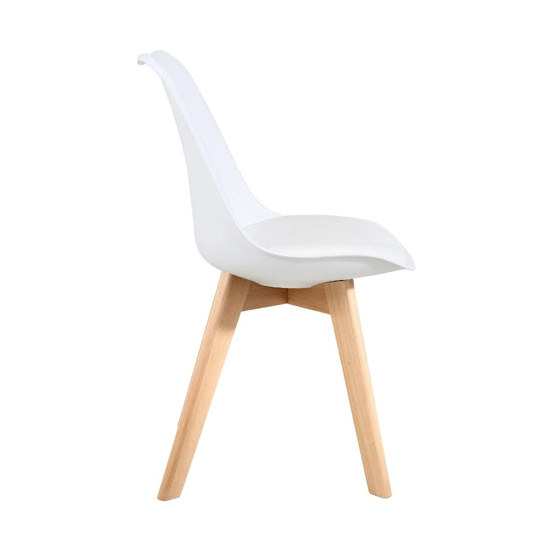 Chaises de salle à manger Chaises de bureau en bois sans roulettes