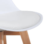 Chaises de salle à manger Chaises de bureau en bois sans roulettes