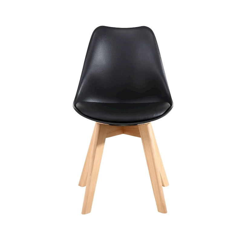 Chaises de salle à manger Chaises de bureau en bois sans roulettes