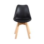 Chaises de salle à manger Chaises de bureau en bois sans roulettes