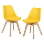 Chaises de salle à manger Chaises de bureau en bois sans roulettes