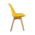 Chaises de salle à manger Chaises de bureau en bois sans roulettes
