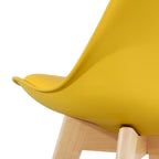 Chaises de salle à manger Chaises de bureau en bois sans roulettes