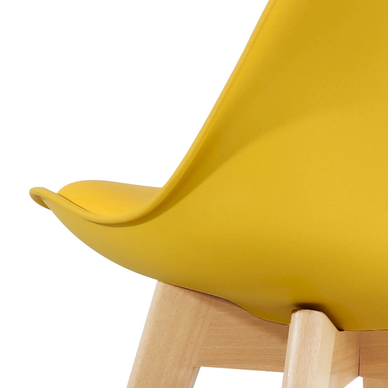 Chaises de salle à manger Chaises de bureau en bois sans roulettes