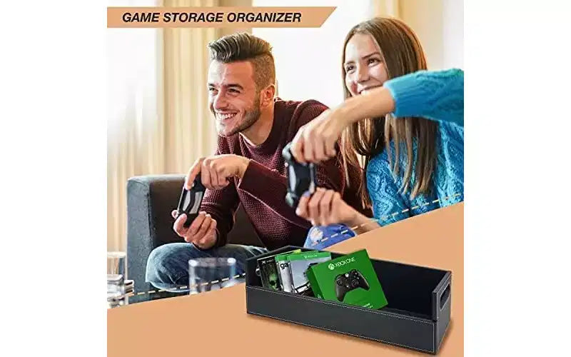 Urban Sombrero Étui de rangement pour CD, DVD, Cassettes, Xbox et jeux vidéo – Bacs de rangement CD empilables – Peut contenir 40 CD