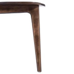 Chaise de salle à manger en bois massif de qualité commerciale Flash Furniture Verona avec dossier ovale incurvé