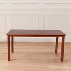 Table rectangulaire en bois dur ECR4Kids de 76,2 cm x 121,9 cm avec pieds de 55,9 cm, meubles pour enfants