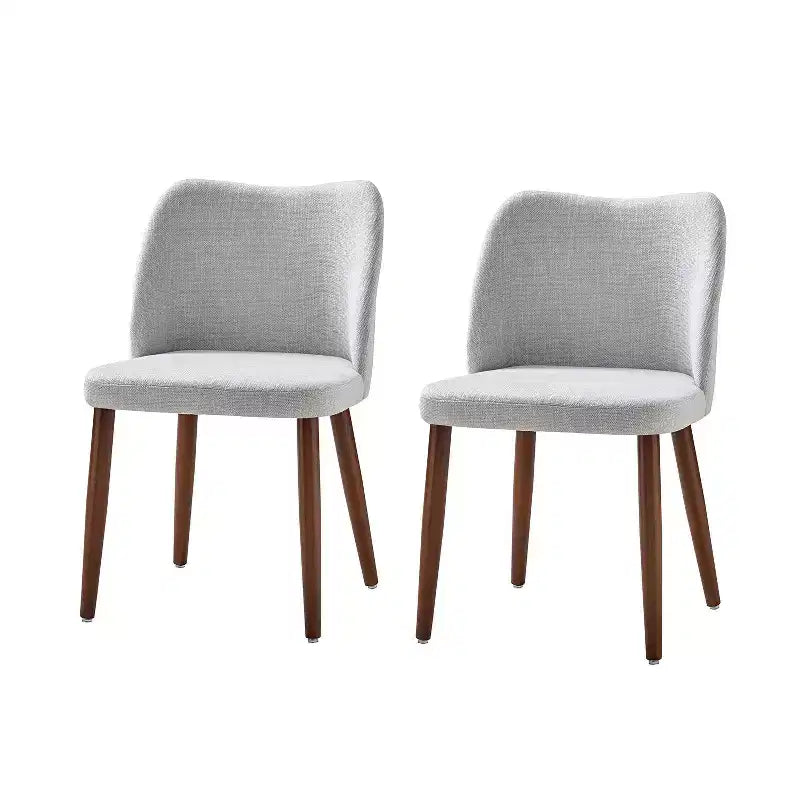 Elisa Mid-century Modern Upholstered Dining Chair Set of 2| ART OF LIVING DESIGNS