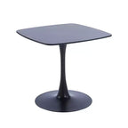 Square Dining Table Coffee Table Center Pedestal Tulip Wooden Tea Table Mid Century Modern Dining Table
