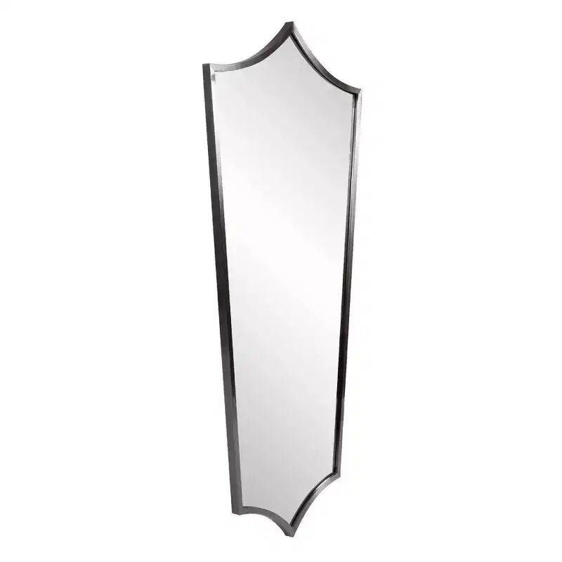 Miroir Bouclier Encadré Acier Inoxydable Antioch 52x24 Howard Elliott