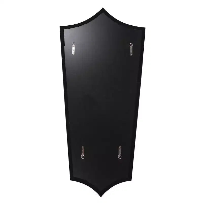 Miroir Bouclier Encadré Acier Inoxydable Antioch 52x24 Howard Elliott