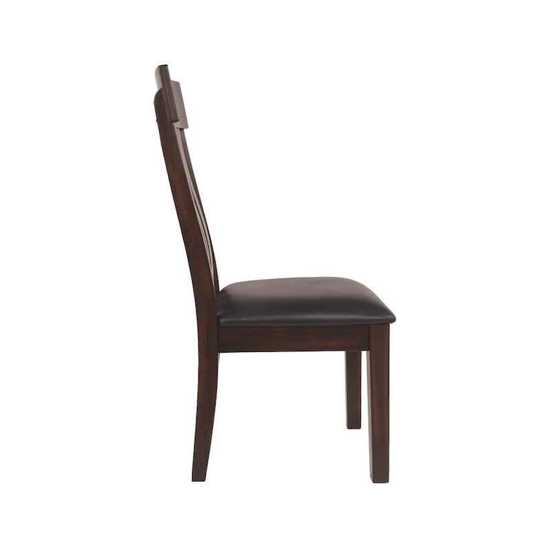 Chaise de salle à manger - brun foncé