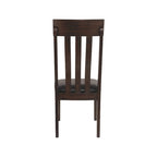 Chaise de salle à manger - brun foncé