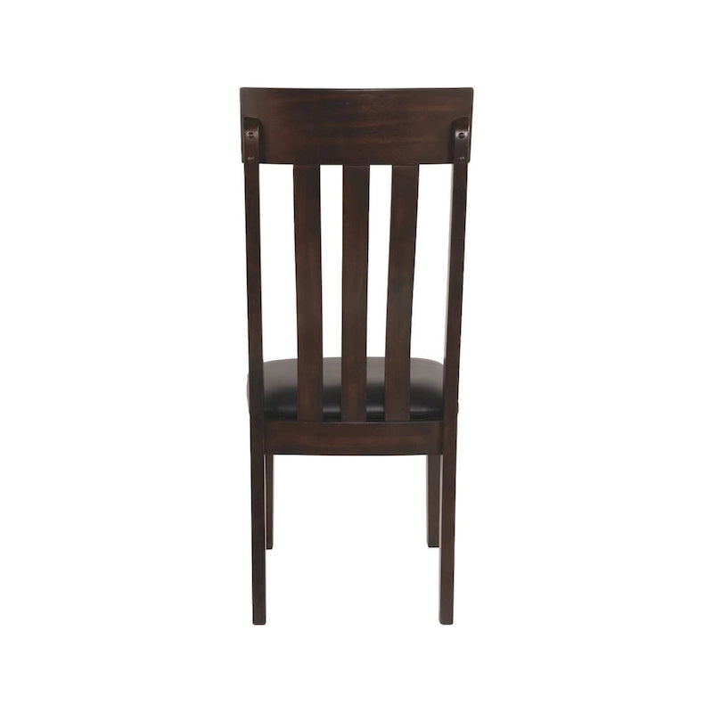 Chaise de salle à manger - brun foncé