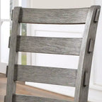 Chaises de salle à manger gris farmhouse