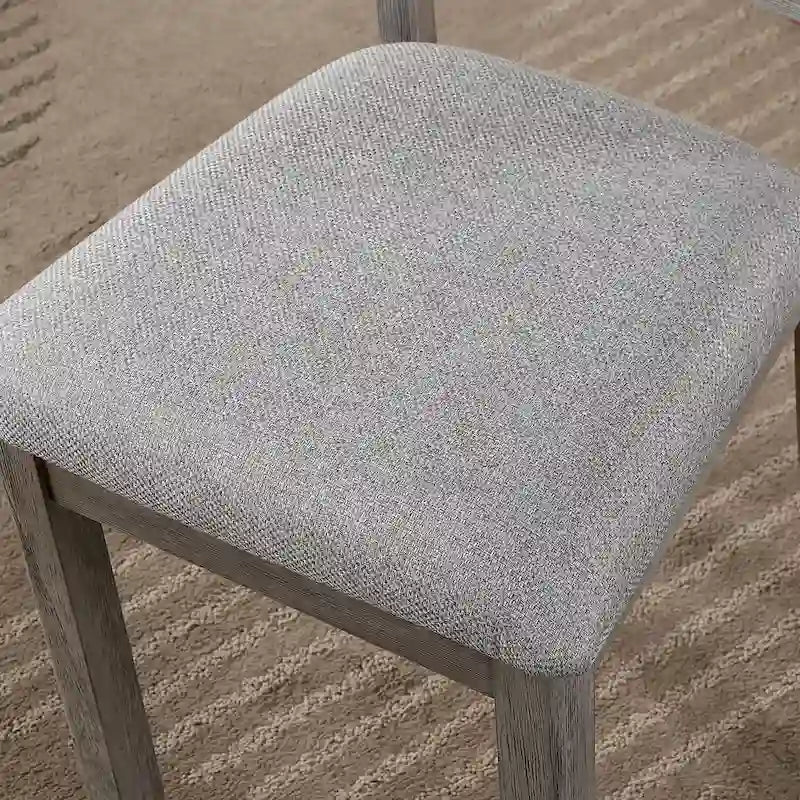 Chaises de salle à manger gris farmhouse