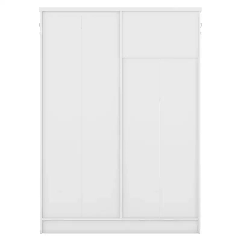 Meuble d'entrée 5 en 1 ModernLuxe de 52,7 po avec 7 crochets, armoire à chaussures et banc de rangement pour entrée, porte-manteau moderne avec étagères de rangement 4Q