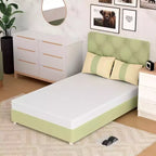 FDW Matelas en mousse à mémoire de forme au gel de 5 pouces pour un sommeil frais et un soulagement de la pression/Matelas en boîte/Soulagement de la pression