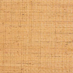 Table basse bali & pari Louis, rotin marron naturel, style bohème moderne