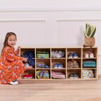 Meuble de rangement ECR4Kids Streamline 15 cases avec bacs, 3x5, mobilier de classe