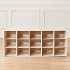 Meuble de rangement ECR4Kids Streamline 15 cases avec bacs, 3x5, mobilier de classe