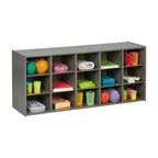 Meuble de rangement ECR4Kids Streamline 15 cases avec bacs, 3x5, mobilier de classe
