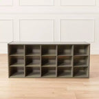 Meuble de rangement ECR4Kids Streamline 15 cases avec bacs, 3x5, mobilier de classe