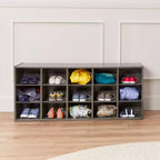Meuble de rangement ECR4Kids Streamline 15 cases avec bacs, 3x5, mobilier de classe
