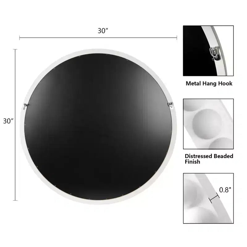 Miroir rond WallBeyond 30 billes