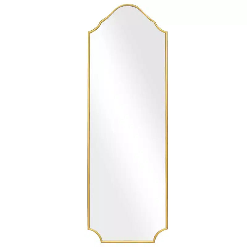 Miroir sur pied arqué en métal WallBeyond 65x22