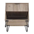 Ensemble commode 3 tiroirs et table de chevet 1 tiroir moderne Manhattan Comfort Dumbo 2 pièces