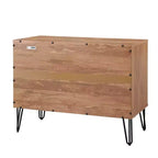 Ensemble commode 3 tiroirs et table de chevet 1 tiroir moderne Manhattan Comfort Dumbo 2 pièces