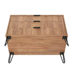 Ensemble commode 3 tiroirs et table de chevet 1 tiroir moderne Manhattan Comfort Dumbo 2 pièces