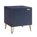 Ensemble commode 3 tiroirs et table de chevet 1 tiroir moderne Manhattan Comfort Dumbo 2 pièces