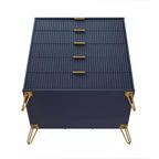 Ensemble commode 5 tiroirs, commode 3 tiroirs et table de chevet Manhattan Comfort Dumbo 3 pièces