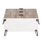 Ensemble commode 5 tiroirs, commode 3 tiroirs et table de chevet Manhattan Comfort Dumbo 3 pièces