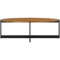 Digby Coffee Table - Natural Brown/Black - Safavieh