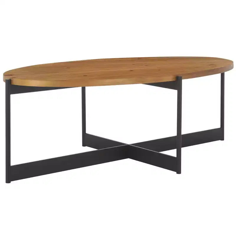 Table basse Digby - Marron naturel/noir - Safavieh