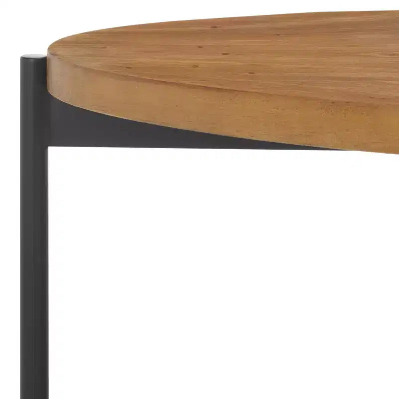 Table basse Digby - Marron naturel/noir - Safavieh