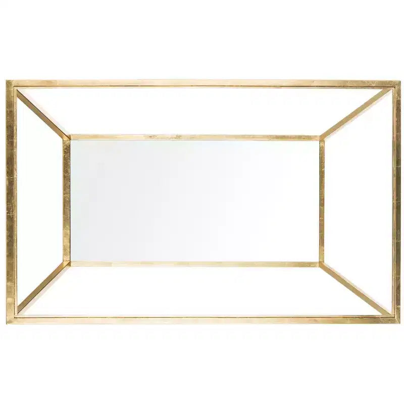 Table basse Allene - Or/Transparent - Safavieh