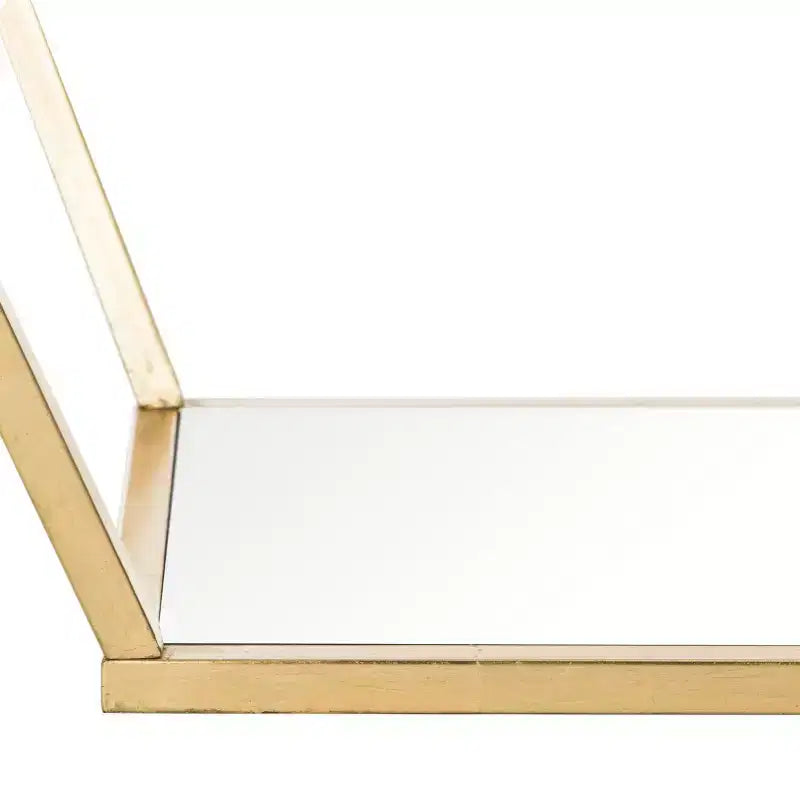 Table basse Allene - Or/Transparent - Safavieh