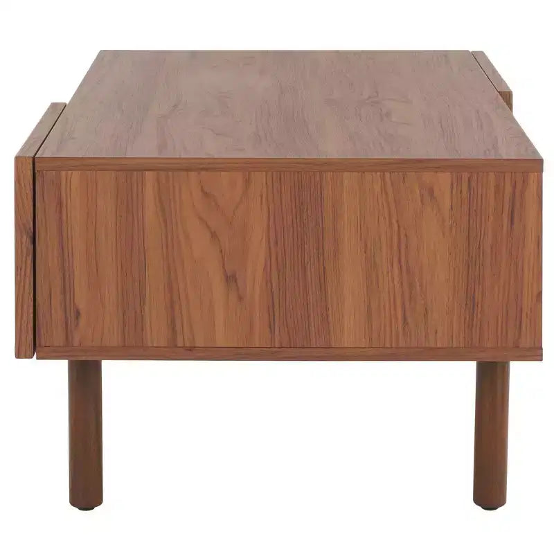 Table basse 2 portes Silvanna - Noyer/Naturel - Safavieh